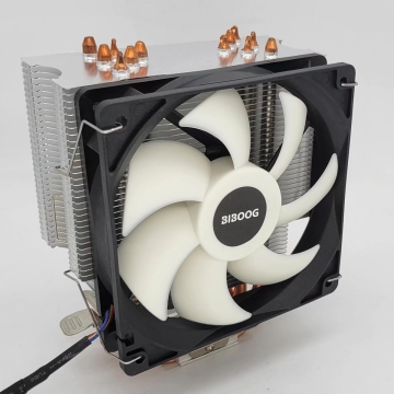 6 copper heatpipes cpu fan for Intel LGA1155/1156/1151/1150-HS120