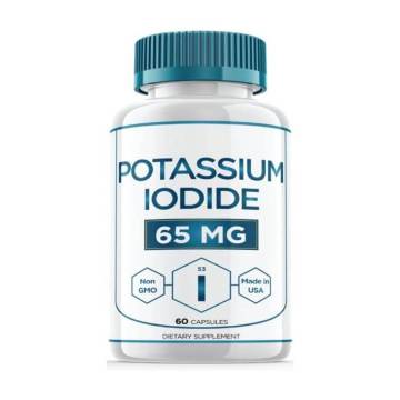 Capsules d&#39;iodure de potassium comprimés de rayonnement