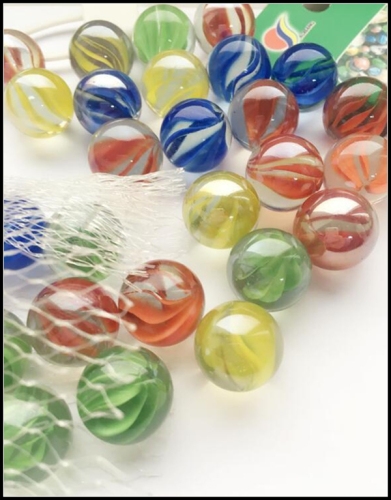 Wholesale 16mm 25mm 35mm Clear Toy Glass Marbles Balls for Kids
