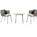 rattan dining table and chair set