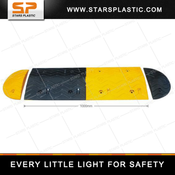 Rubber road traffic safety speed reducing hump,Rubber Speed Bump