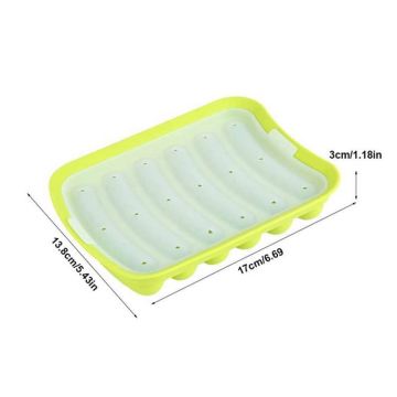 Silicone Mold Set for Baking: Hamburger and Hot Dog Shapes
