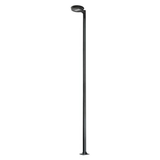 Daheng Modern Matt Black Outdoor LED Garden Light