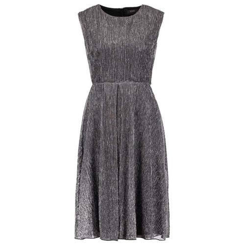 Customrized High Quality Silver color shift dress