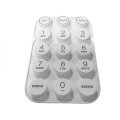 Multimedia Remote Control Keypad Custom Conductive Silicone Buttons