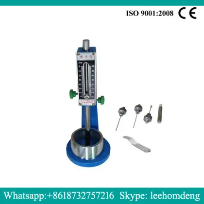 Cement Vicat apparatus with needle apparatus