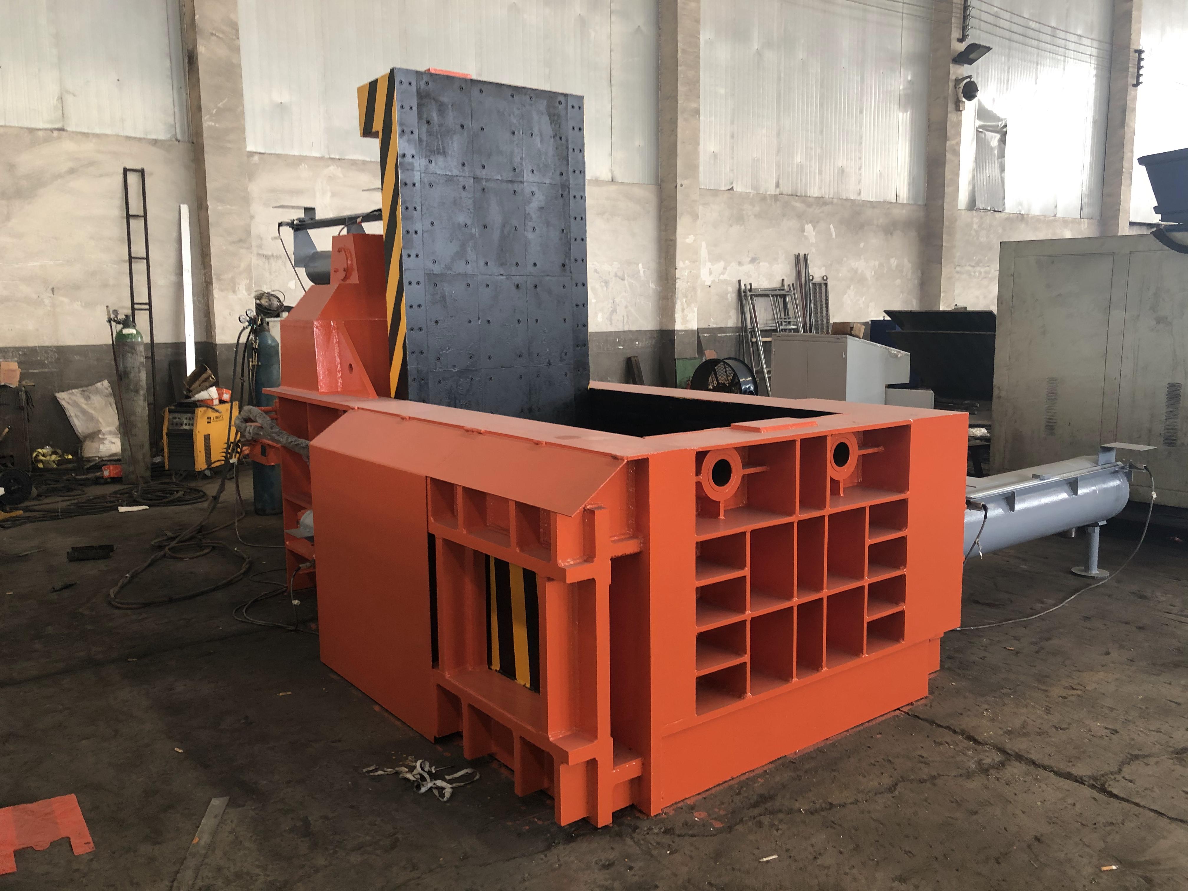 Easy Operation High Effciency Metal Baler For Aluminum
