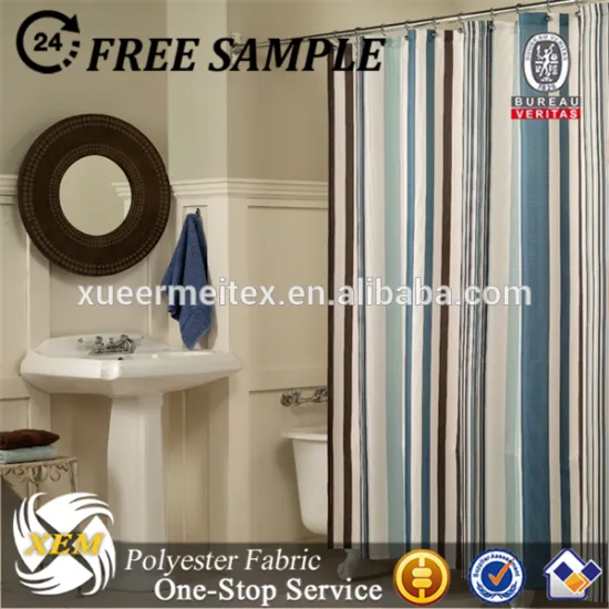 100 polyester shower curtain fabric to dubai