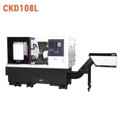 เครื่องกลึงแนวนอน CKD108L CNC พร้อม tailstock