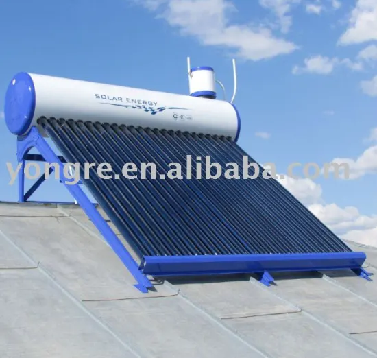 compact non pressure solar heating system