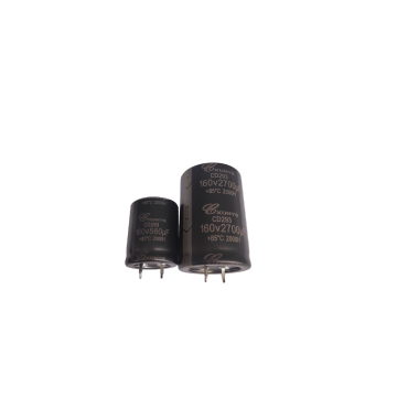 مستقر الجهد المتوسط ​​القرن نوع مكثف كهربائيا