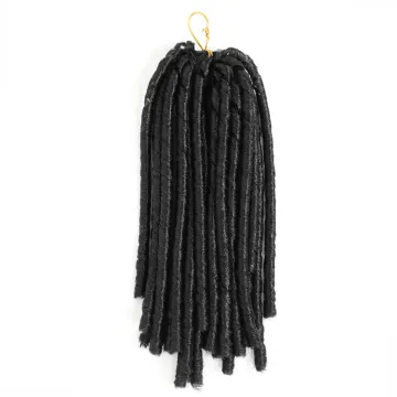 Julianna China hair factory soft dreads synthetic hair extension softex soft dread hair