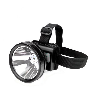 High quality led coal miners headlamp with rechargeable battery inside