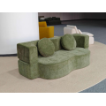 Conjunto de lounge de canto pequeno