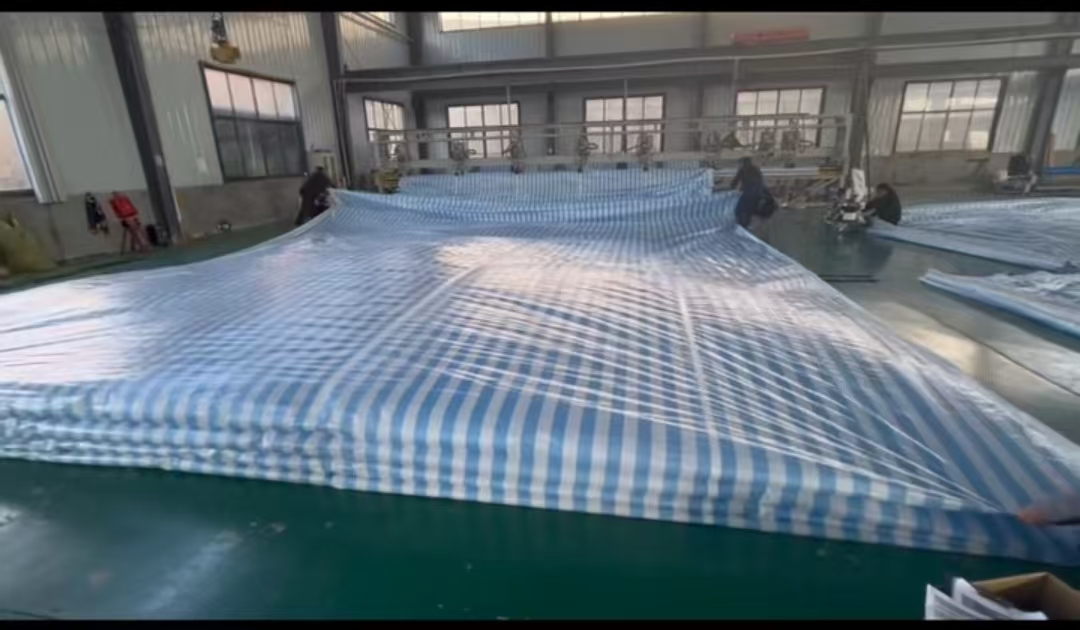 כיסוי ברזנט פס כבד של PE