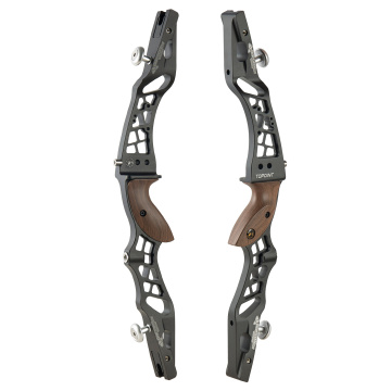 Topoint Archery Recurve Bow Riser: 21-Inch CNC Aluminum UNISON - Compatible with All ILF Bow Limbs for Right-Handed (RH) and Left-Handed (LH) Users