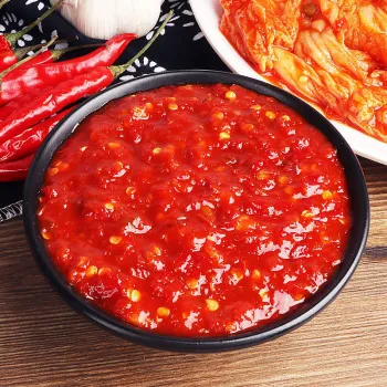 spicy pickled cabbage kimchi vegetable sauce