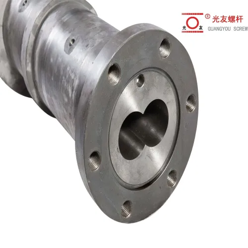 Jinhu 80/156 Bimetallic Conical Twin Screw Barrel Para sa WPC Board