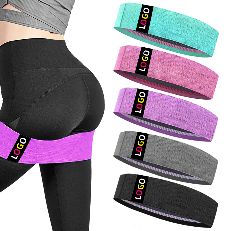 Wholesale Fabric Resistance Bands Set Workout