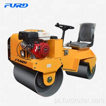 Mini rolo compactador de asfalto FYL850 para trabalhos de compactação em pequena escala