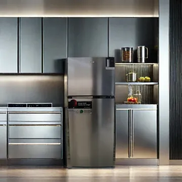 Double Door Refrigerators: Defrost and Glass Door Options