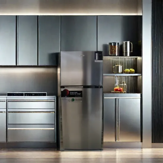 Double Door Refrigerators: Defrost and Glass Door Options