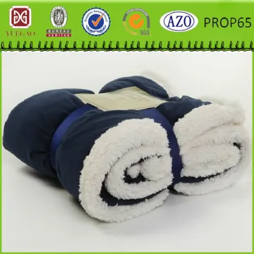 High Quality Micro Fleece Sherpa Blanket