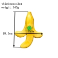 Stopper della porta del silicone di forma della banana di alta qualità