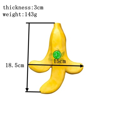 High Quality Banana Shape Silicone Door Stopper