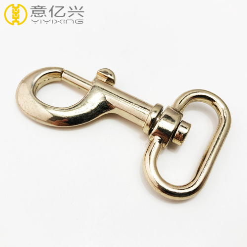 Spring swivel lobster clasp metal snap hook