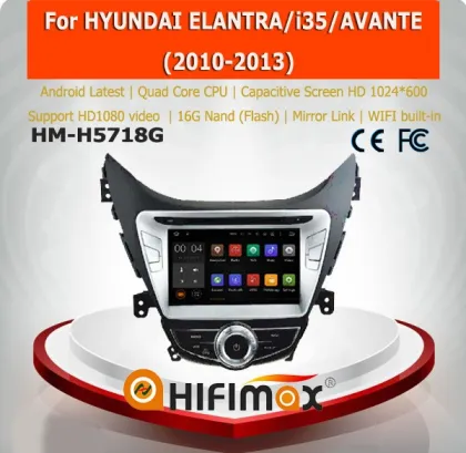 Hifimax Android 5.1 car multimedia for hyundai AVANTE for hyundai elantra car multimedia car audio for hyundai i35