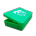 Custom Logo Branding Enam Slots Plastic Pill Box