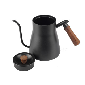 Wenge Wooden Handle Pour Over Coffee Kettle