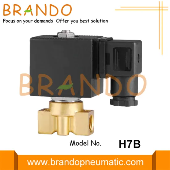 170 bar Brass Air High Pressure Solenoid Valve