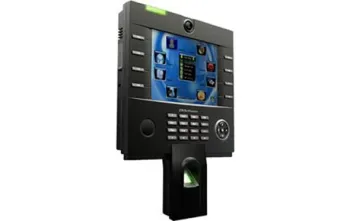 Big touch screen biometric door access control system
