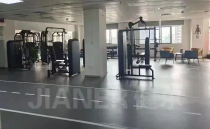 comfortable exercise PVC sports flooring for gym