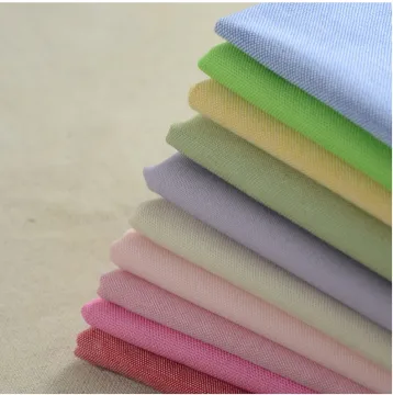 Factory direct sale solid dyed canvas fabric