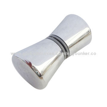 32x67mm Coniform-shaped Shower Glass Door Handle with Chrome Plating, Available in Various Sizes