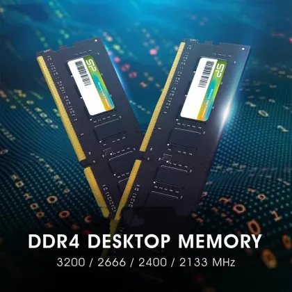 Silicon Power DDR4 Desktop Computer Memory Stick - 8GB to 3200MHz