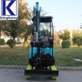 Мощный мини-экскаватор 18-C Kong King для небольших рабочих мест