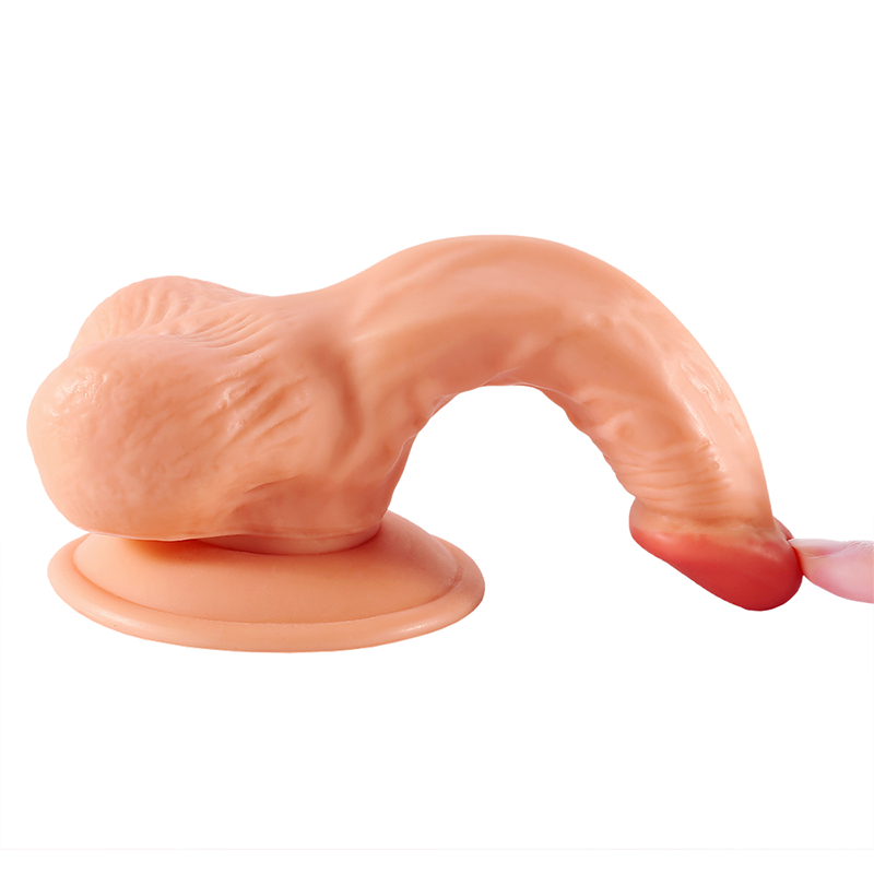 OEM Wearable PVC Manual Flesh-colored Penis Toy