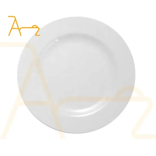 Wholesale Eco-Friendly Melamine Dinnerware: Unbreakable White Dinner Plates - Reusable and Customizable Options