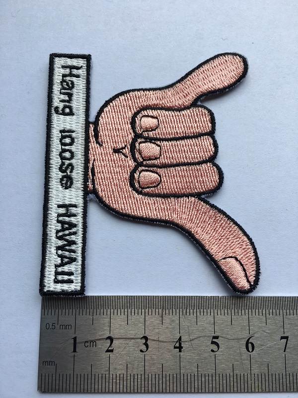 Pattern Embroidered Patch