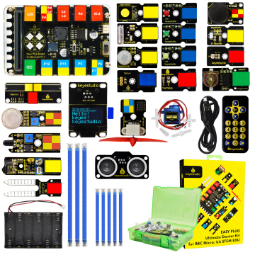 Easy Plug Ultimate Starter Kit for BBC Microbit - STEM Education Learning Kit