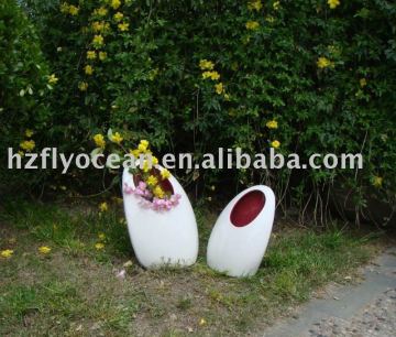 Porcelain floral vase (FO-8902)