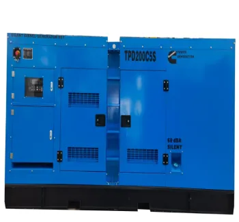 Powerful diesel generator in silent type incredibly durable