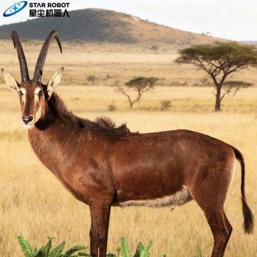 Model rusa animatronik ukuran hidup untuk pertunjukan