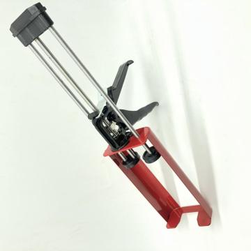 Double-barreled sew gun hand tool