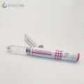 Diyabet hastaları için tıbbi plastik liraglutid enjeksiyon kalemi