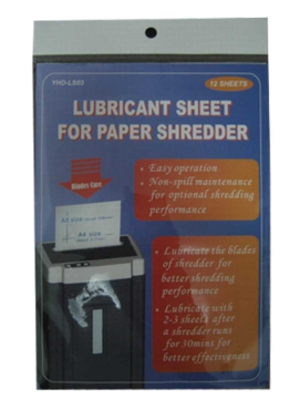 paper bag lubricant paper shredder